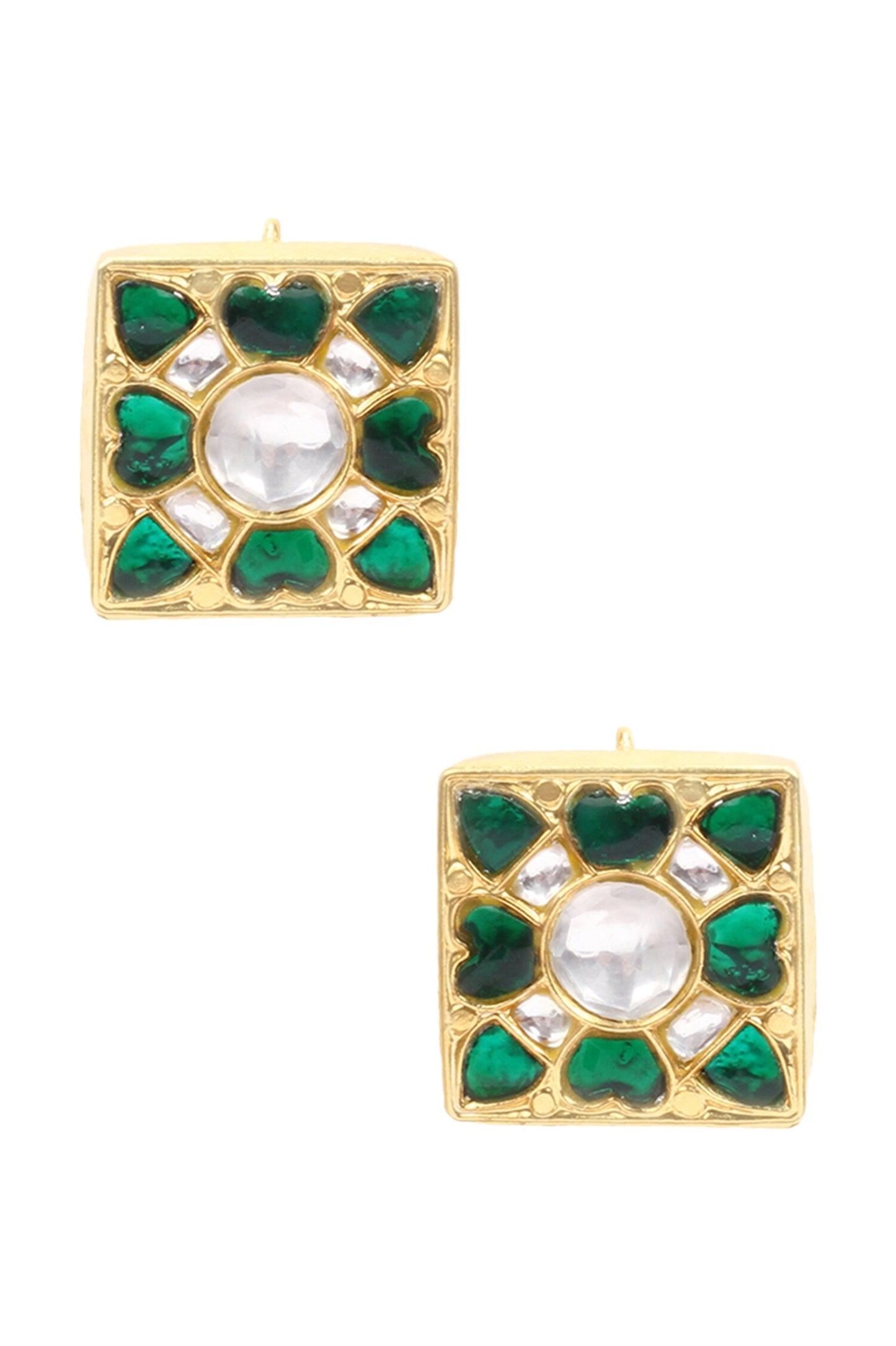Handcrafted Square Studs 