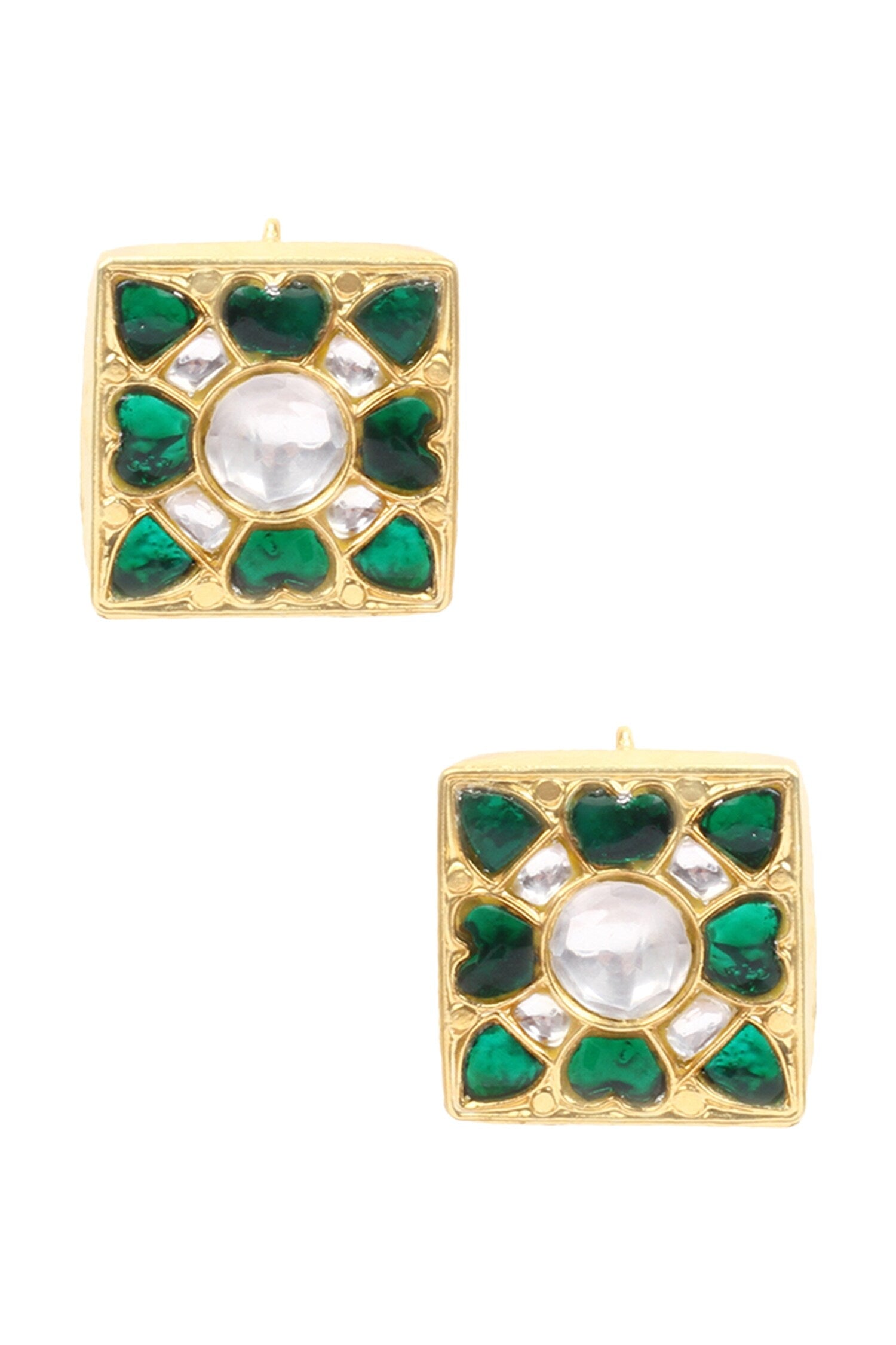 Handcrafted Square Studs 