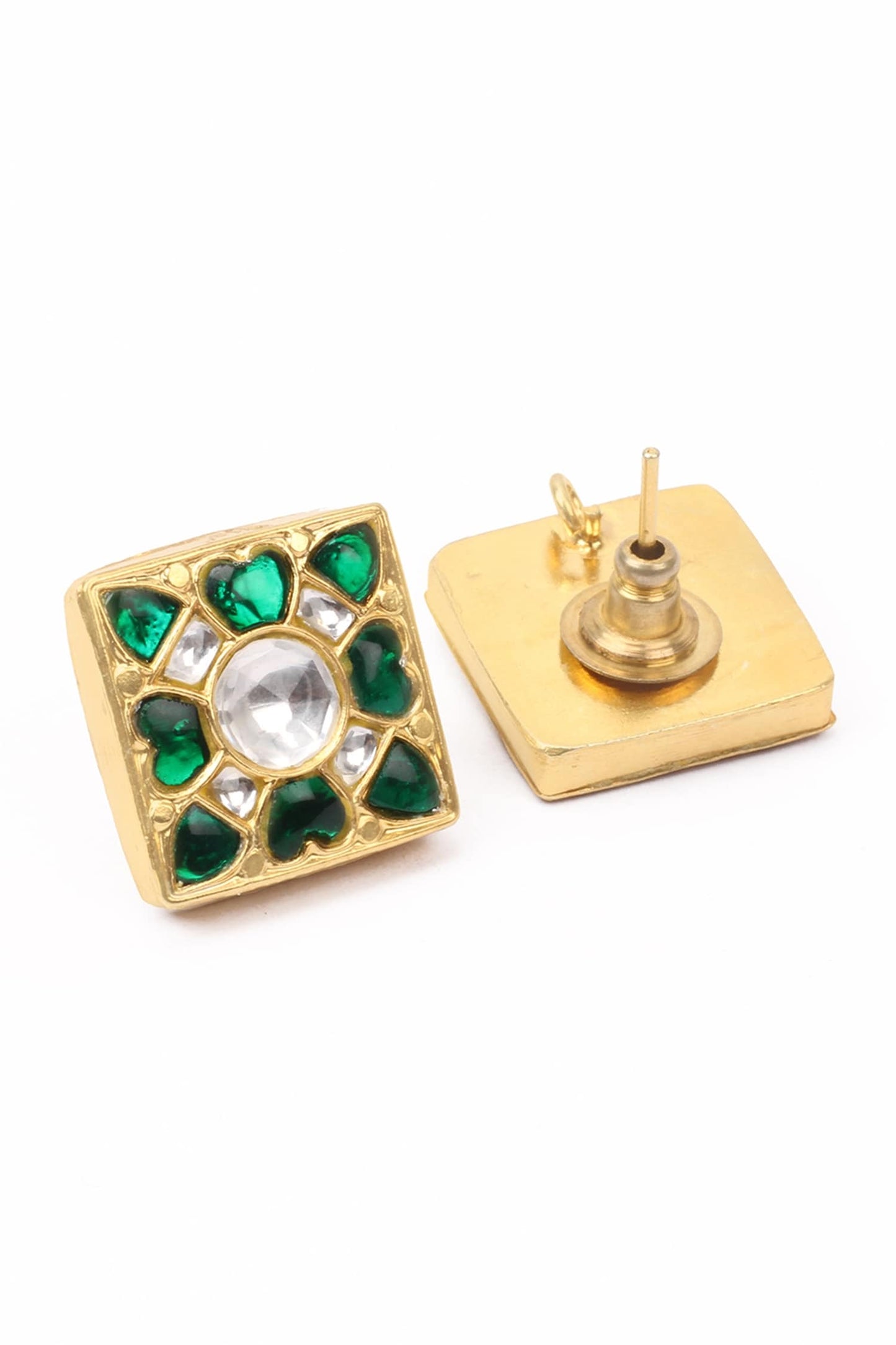 Handcrafted Square Studs 