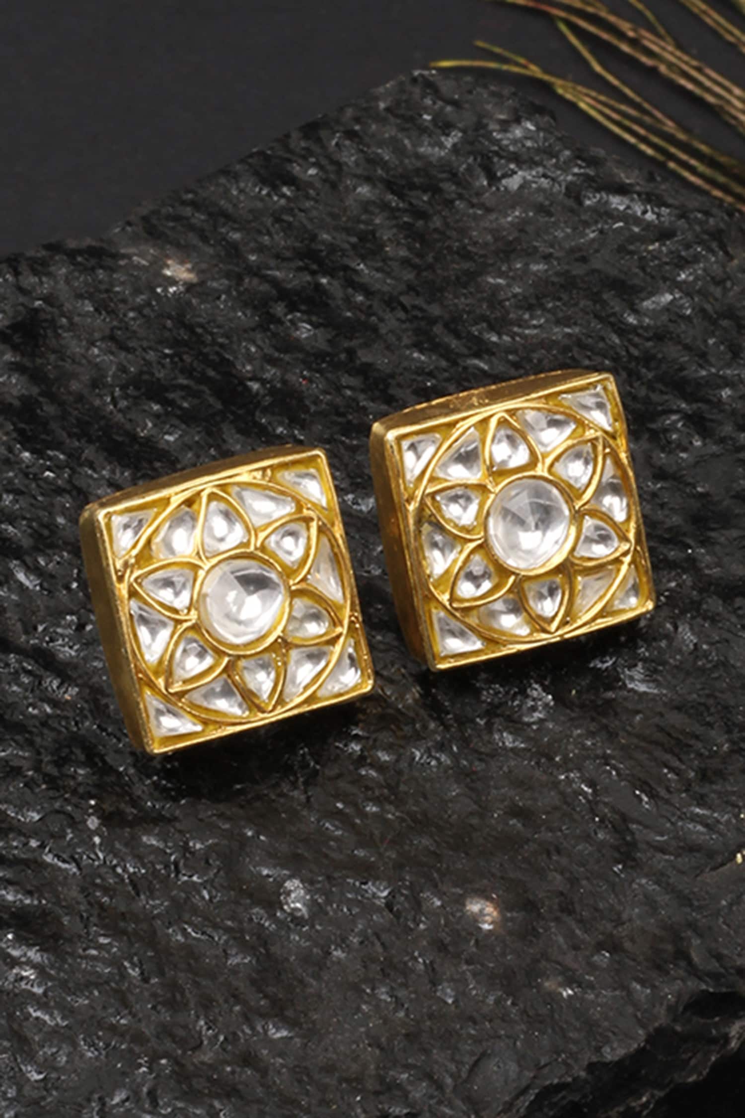 Handcrafted Embellished Studs 