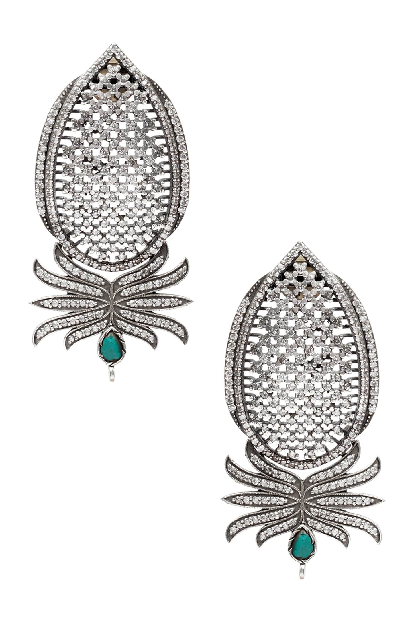Handcrafted Cutwork Earrings 