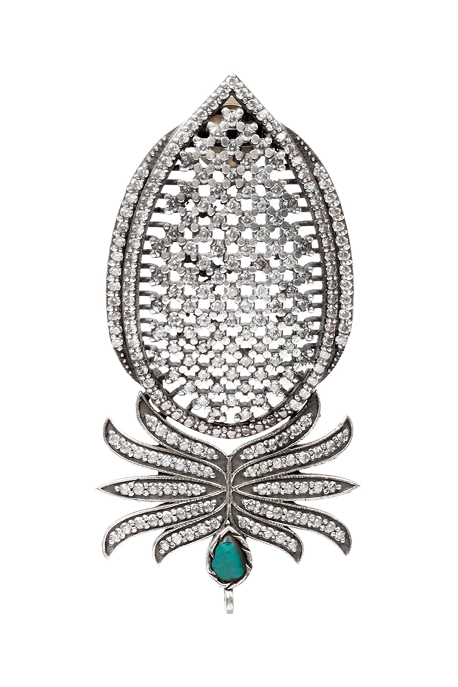 Handcrafted Cutwork Earrings 