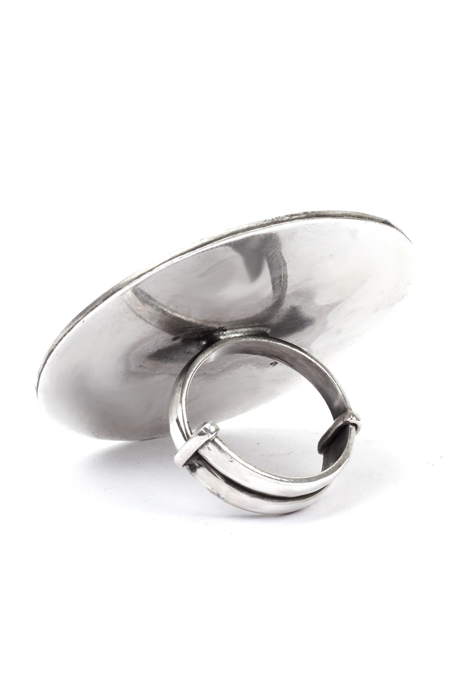 Handcrafted Circular Carved Ring 