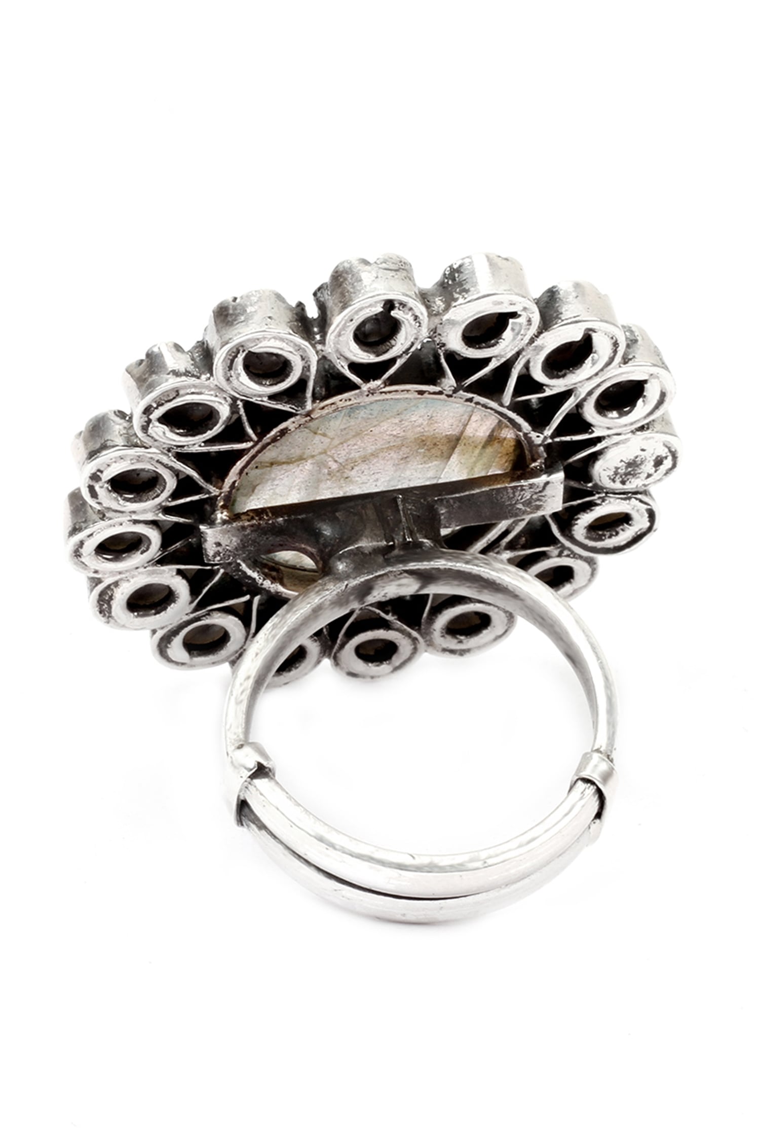 Handcrafted Carved Ring 