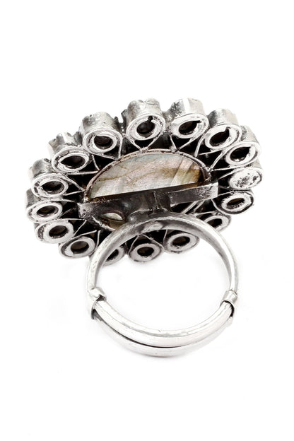 Handcrafted Carved Ring 