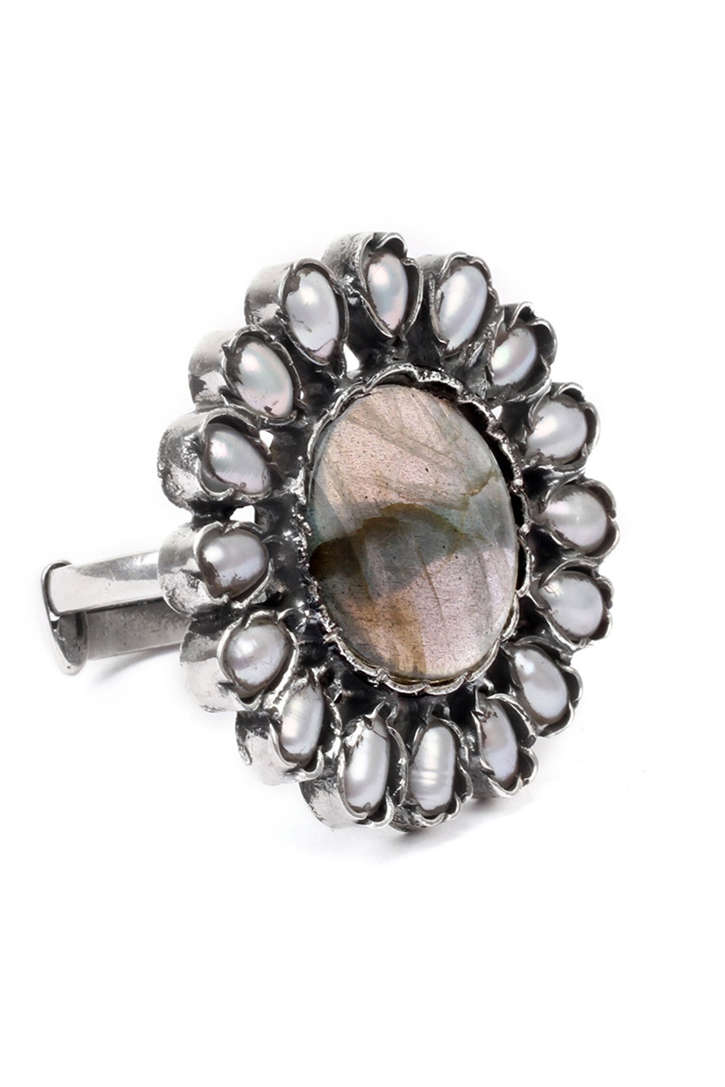 Handcrafted Carved Ring 