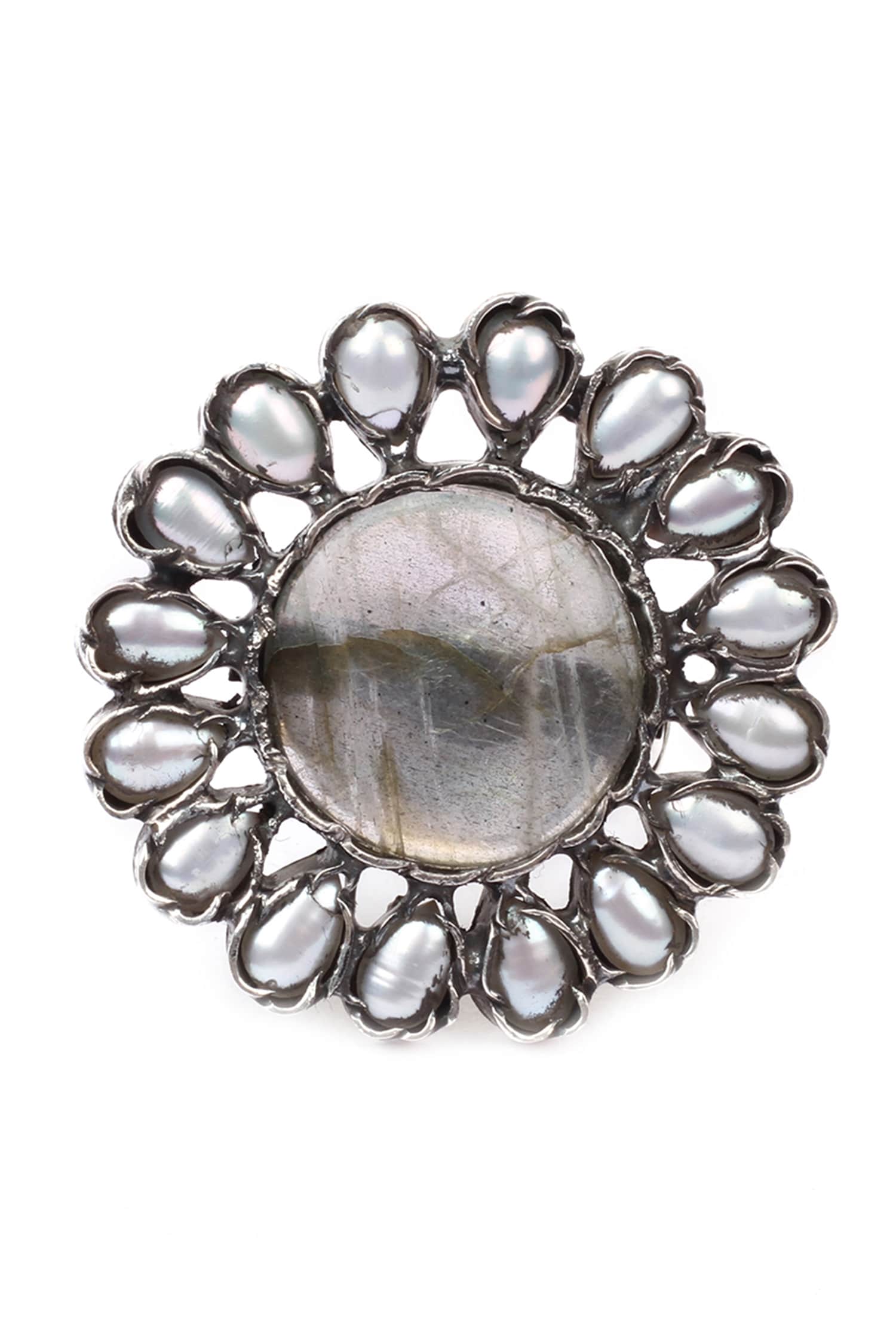 Handcrafted Carved Ring 