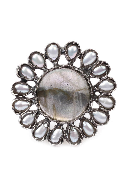 Handcrafted Carved Ring 
