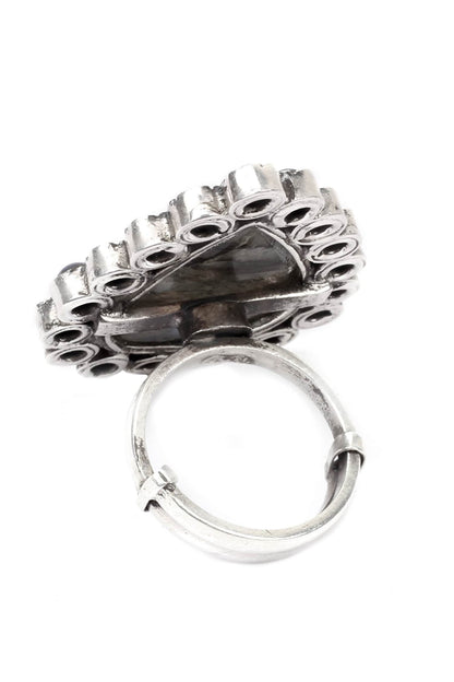 Handcrafted Teardrop Ring 