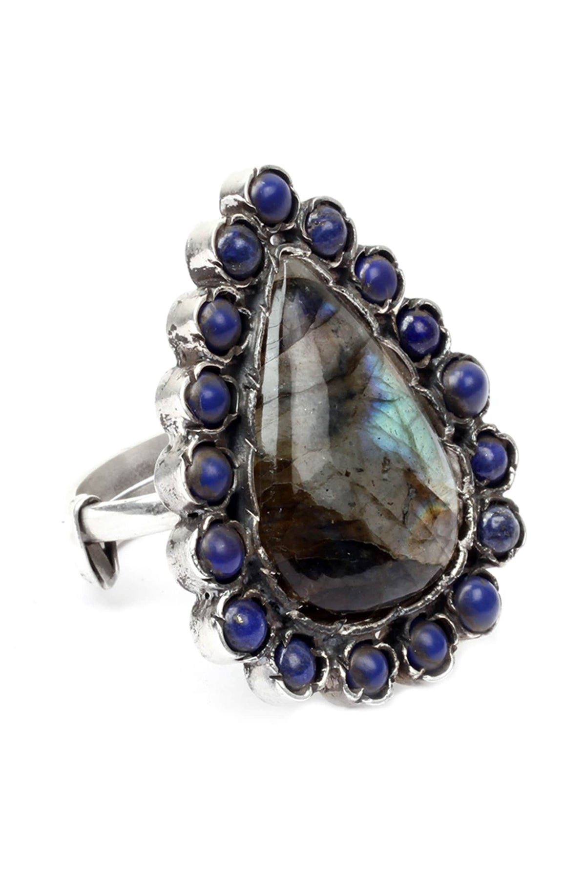 Handcrafted Teardrop Ring 