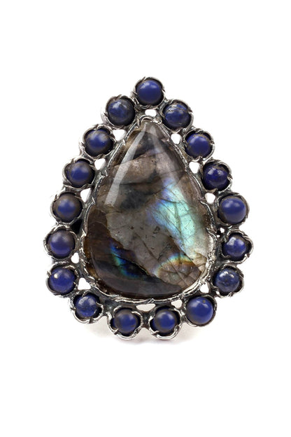 Handcrafted Teardrop Ring 