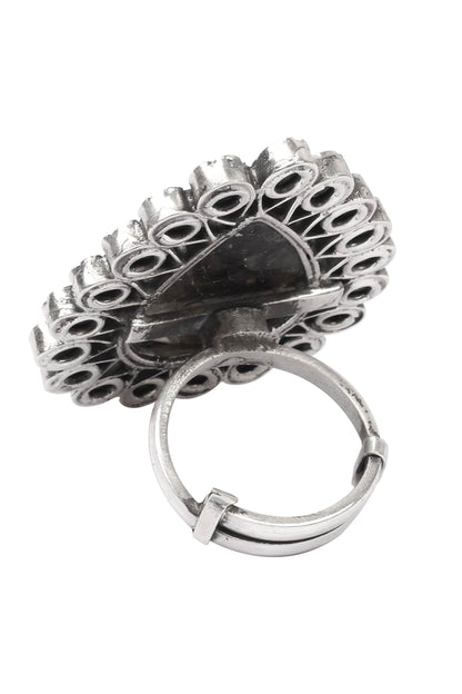 Handcrafted Teardrop Ring 