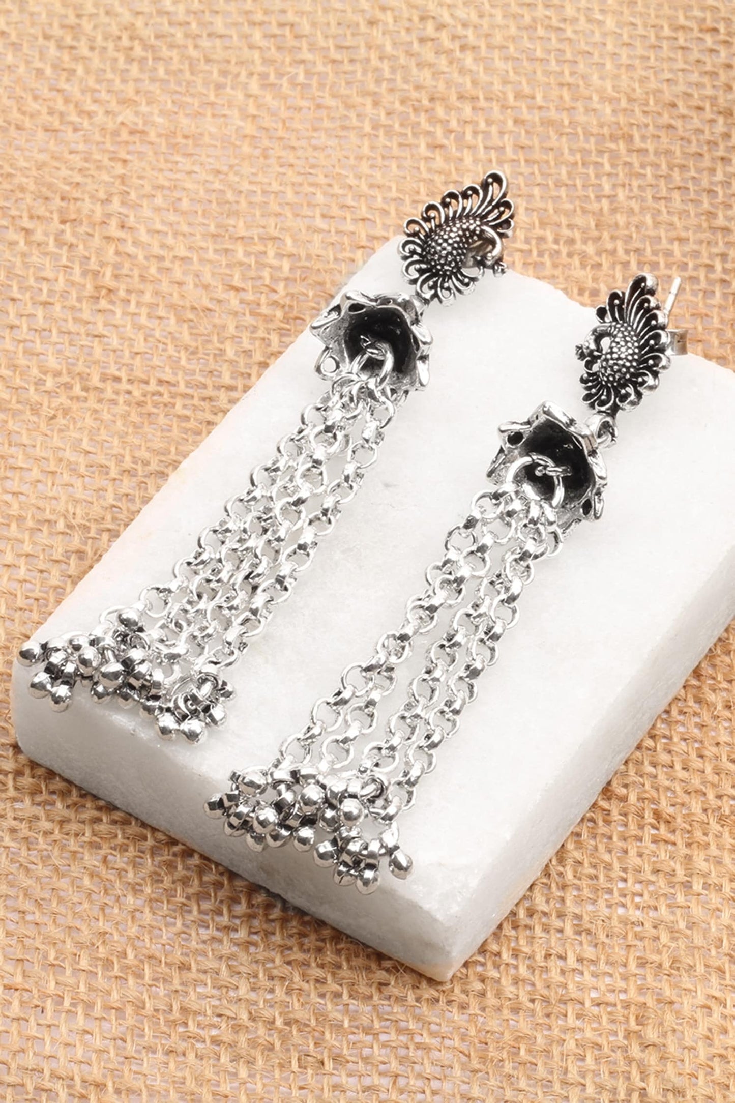 Handcrafted Chain Danglers 