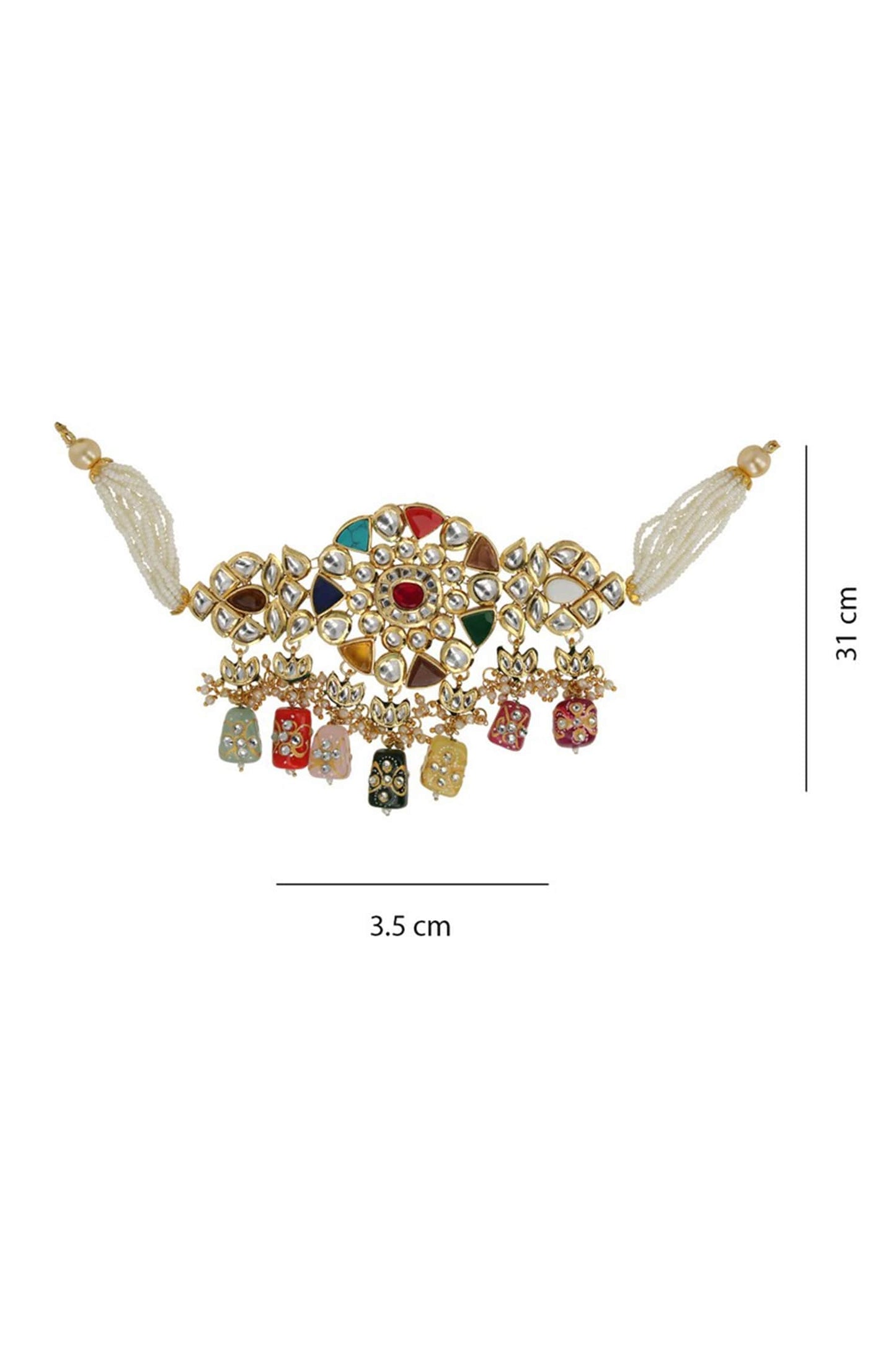 Navratna Stone Choker Set 