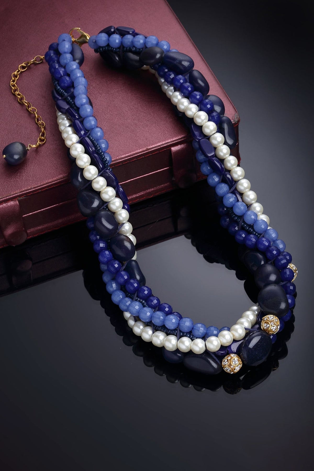 Pearls & Kundan Layered Necklace 