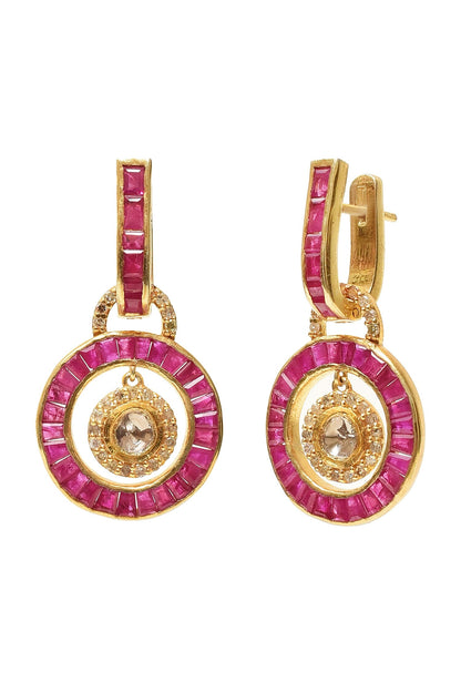 Detachable Baguette Earring 