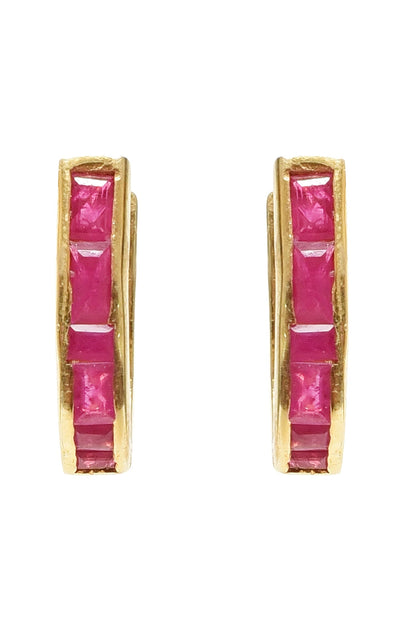 Detachable Baguette Earring 