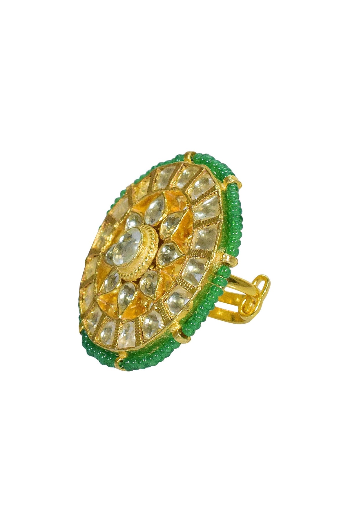 Pachi Kundan Ring 