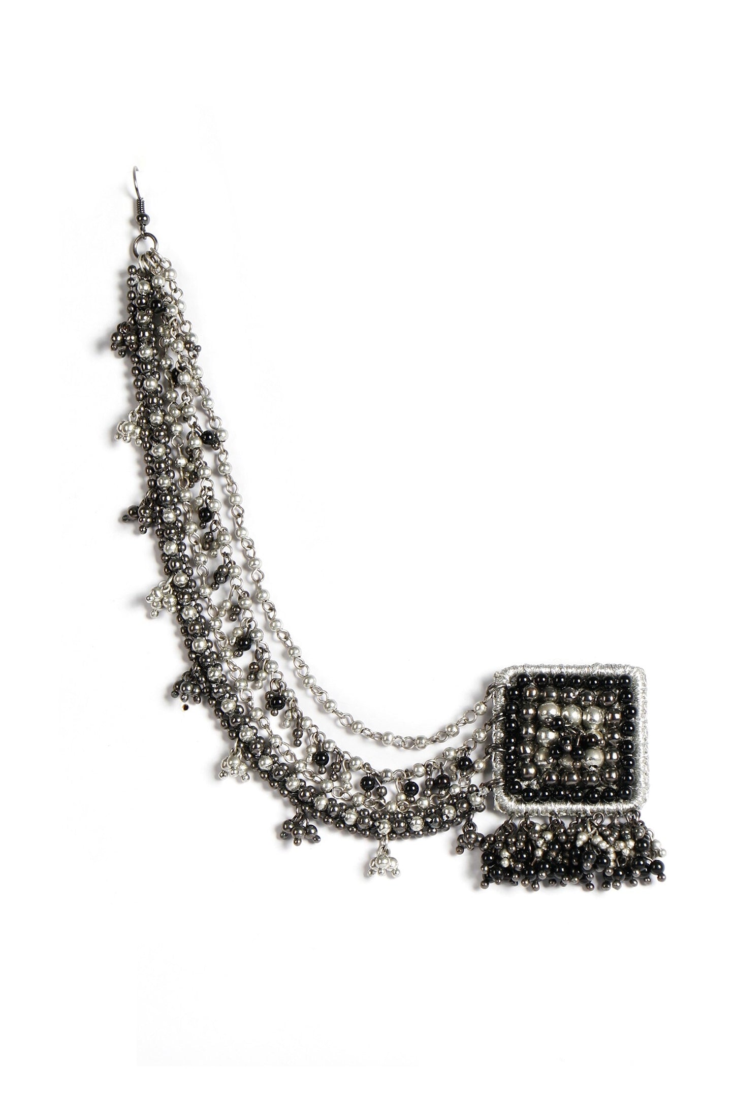 Khizan Earrings With Ear Chain 