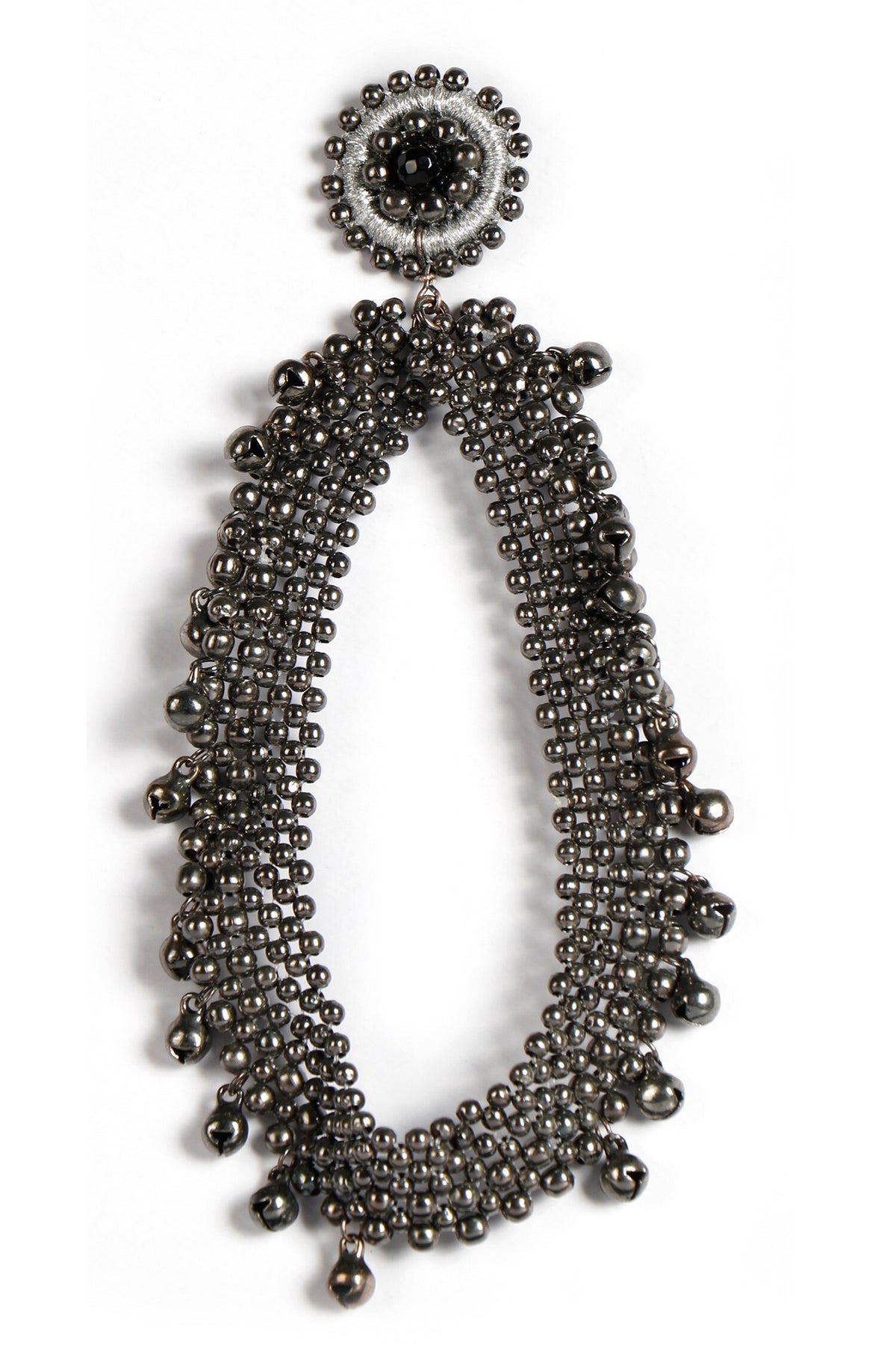 Aiza Studded Long Earrings 