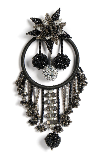 Minha Beaded Tassel Earrings 