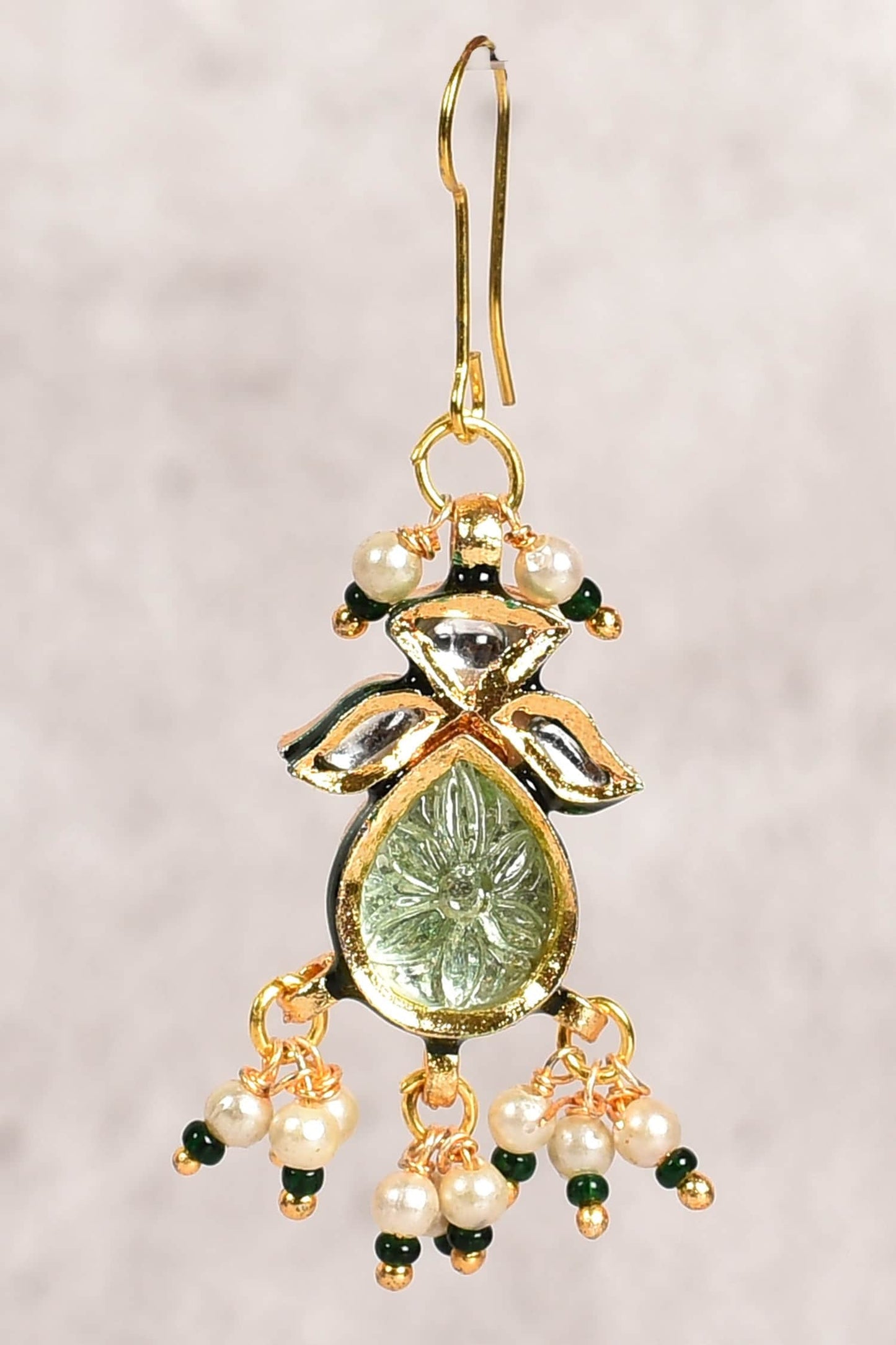Pearl Drop Dangler Earrings 