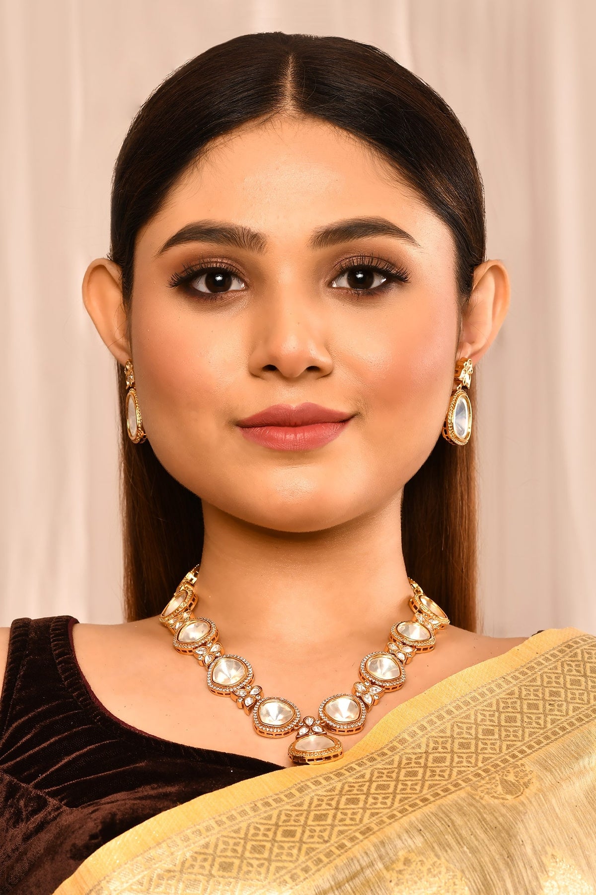 Kundan Necklace Set 