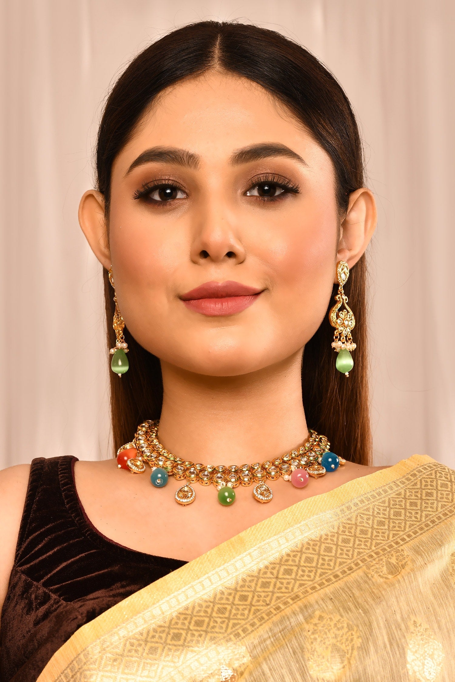 Beaded Choker Set 