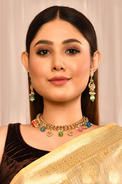 Beaded Choker Set 