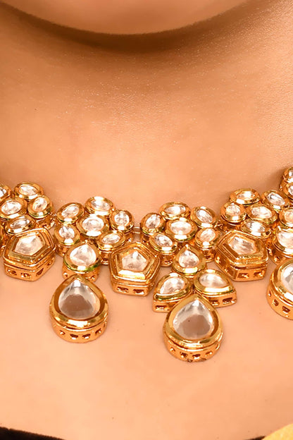Floral Kundan Choker Set 