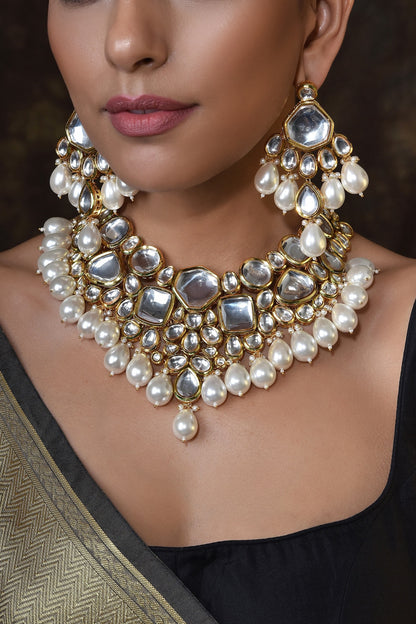 Kundan Studded Choker Set 