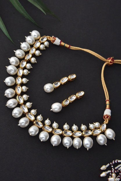 Pearl Necklace Set 