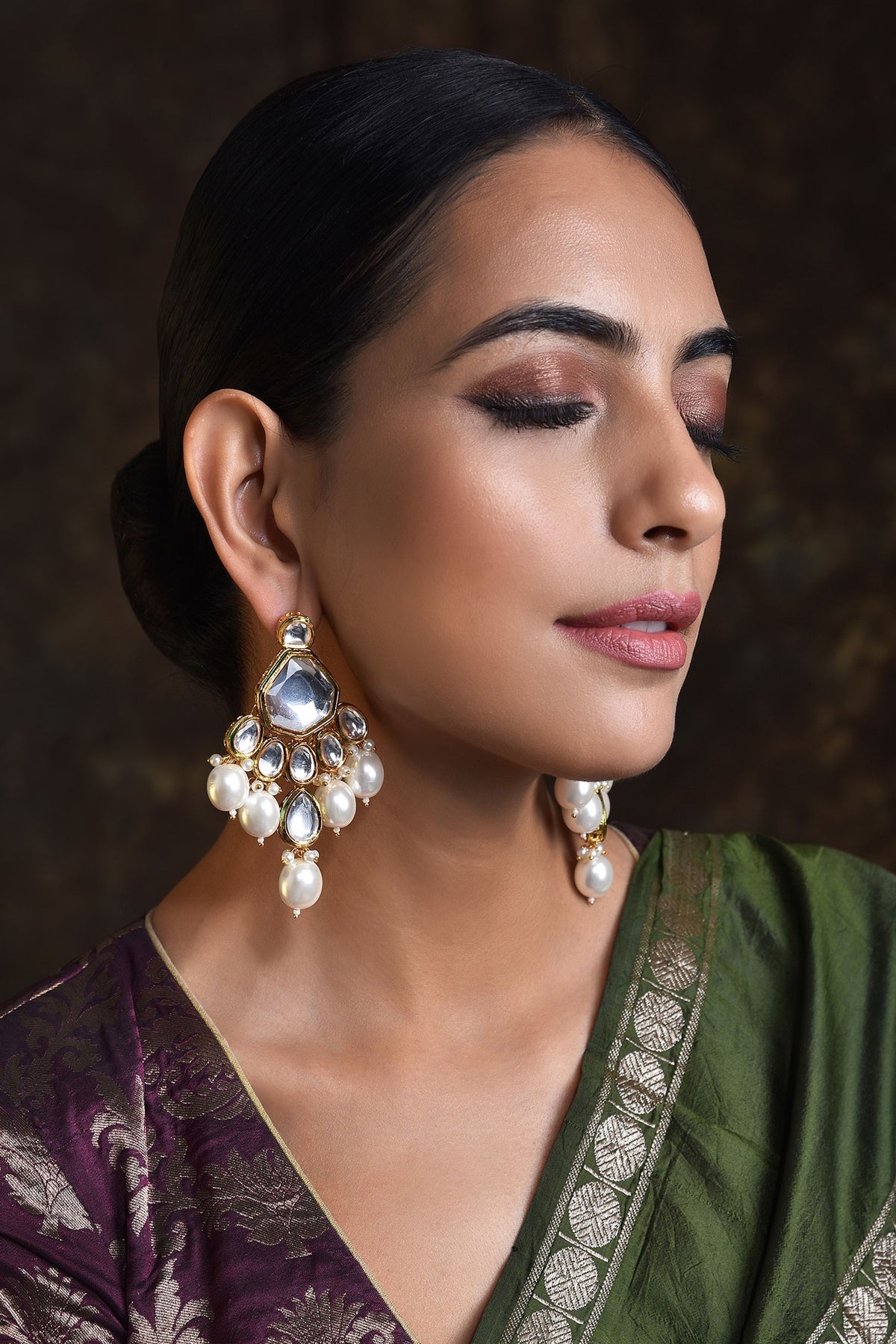 Pearl Drop Earrings 
