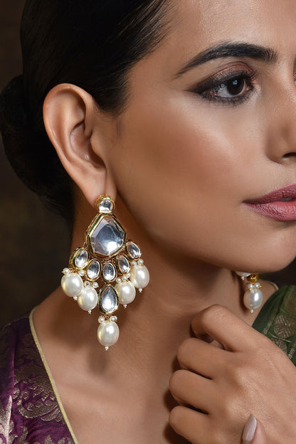 Pearl Drop Earrings 