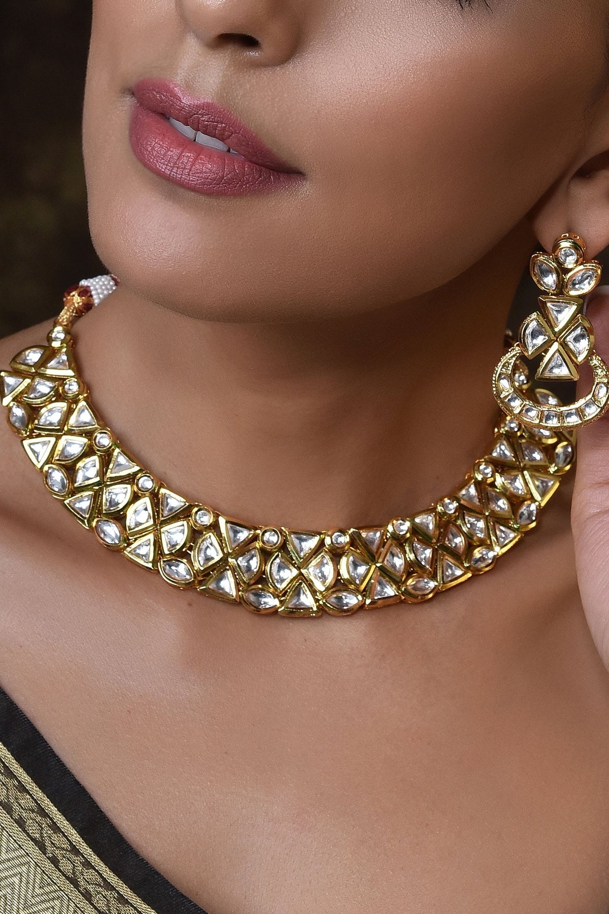 Kundan Studded Choker Set 