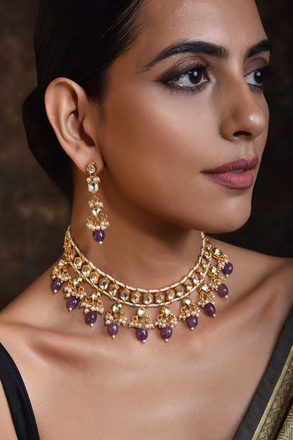 Kundan Studded Choker Set 