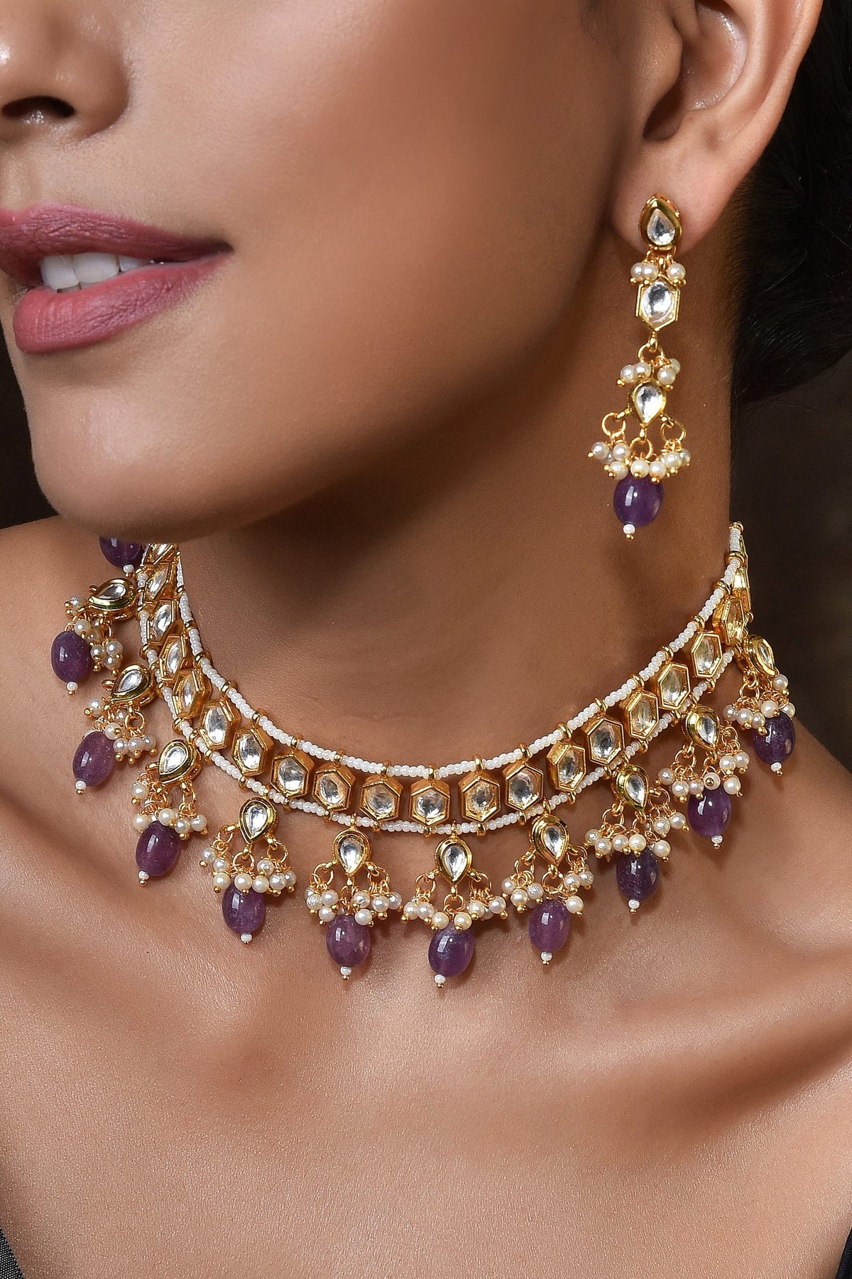 Kundan Studded Choker Set 