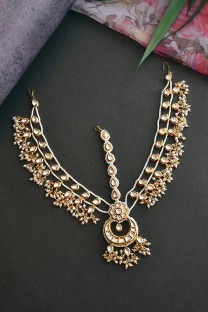 Kundan Studded Mathapatti 