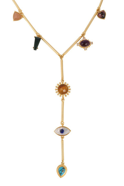 Multi Stone Healing Necklace 