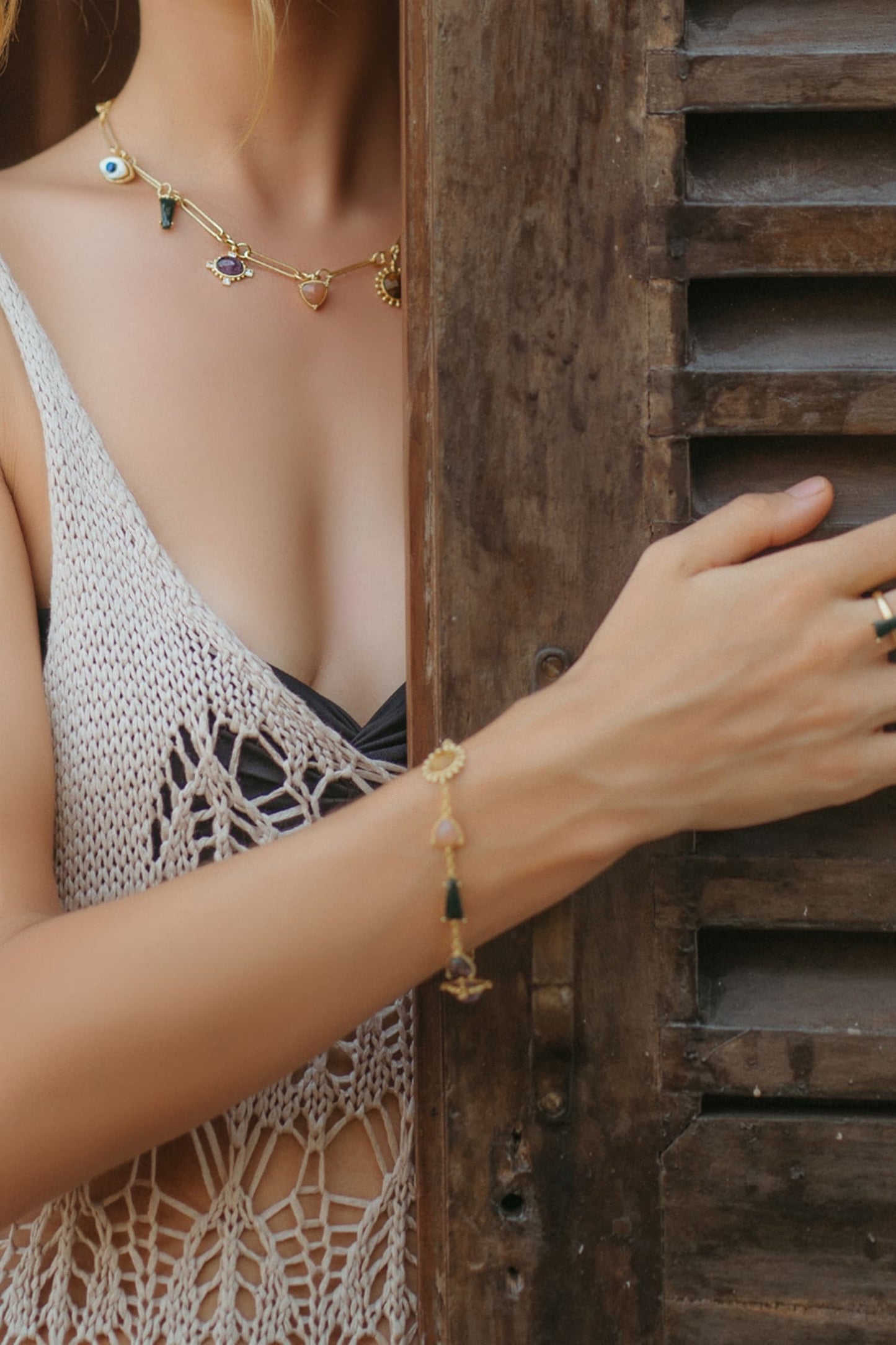 Multi Stone Healing  Bracelet 