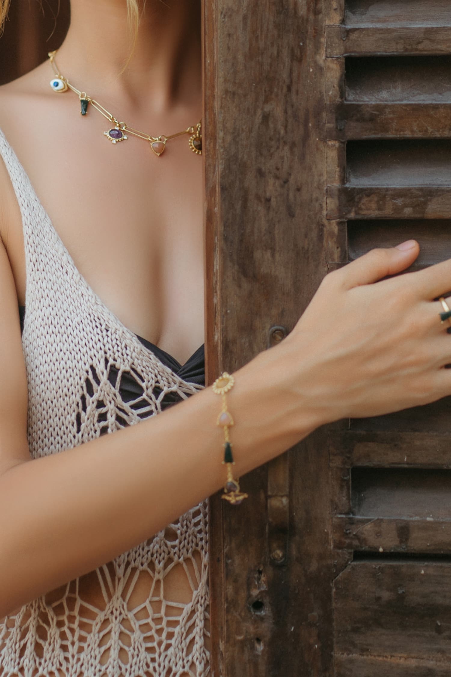 Multi Stone Healing  Bracelet 