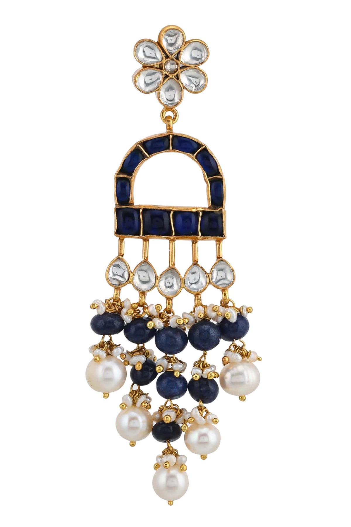 Pearl Drop Dangler Earrings 
