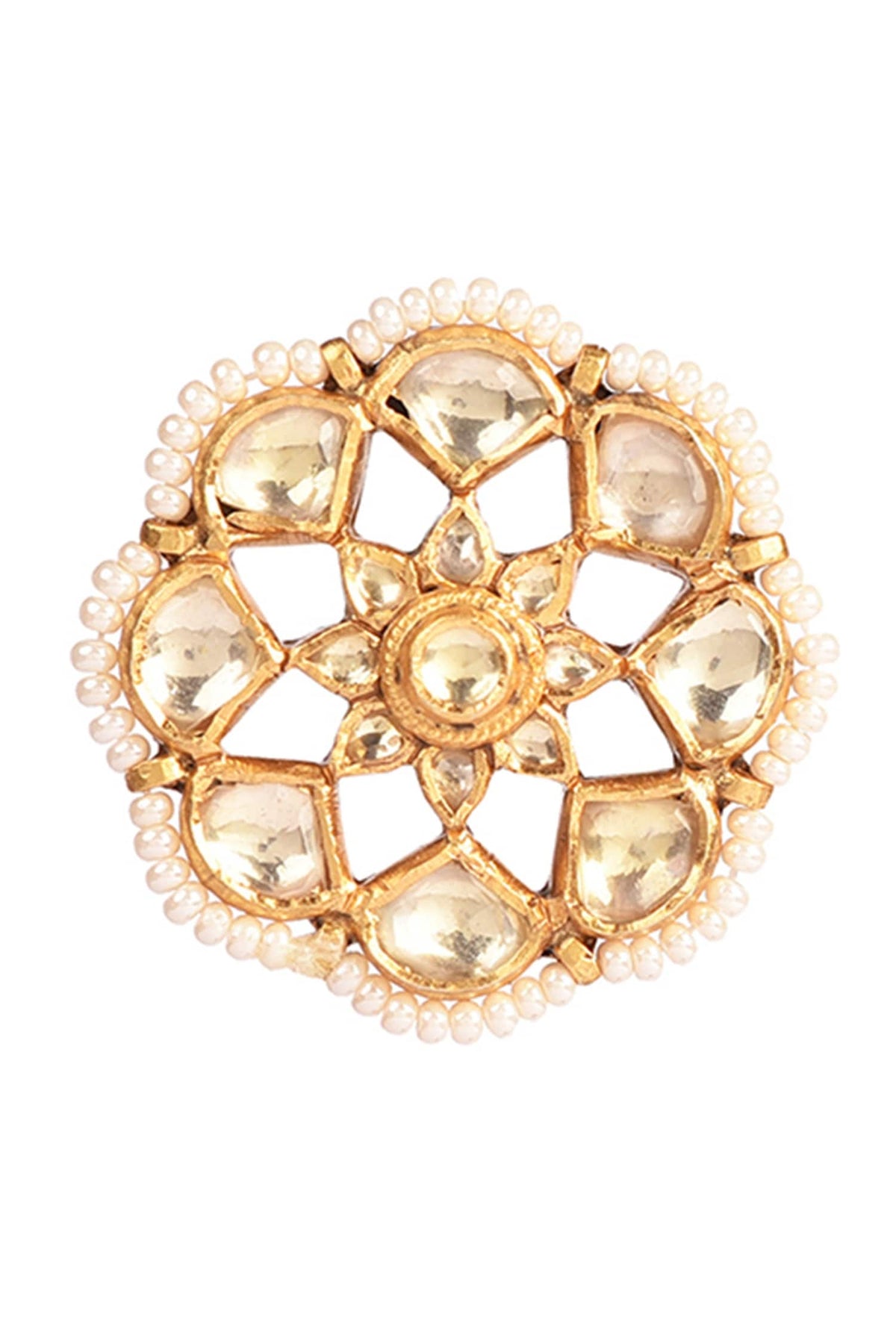 Kundan Embellished Stud Earrings 