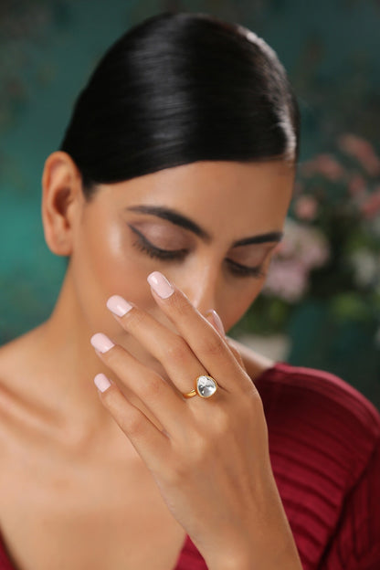 Victorian Polki Ring 