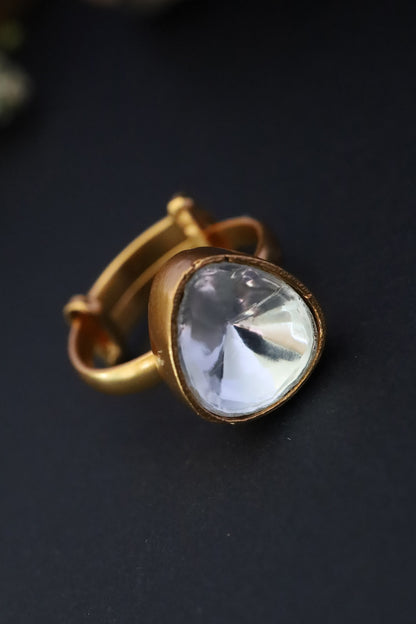 Victorian Polki Ring 