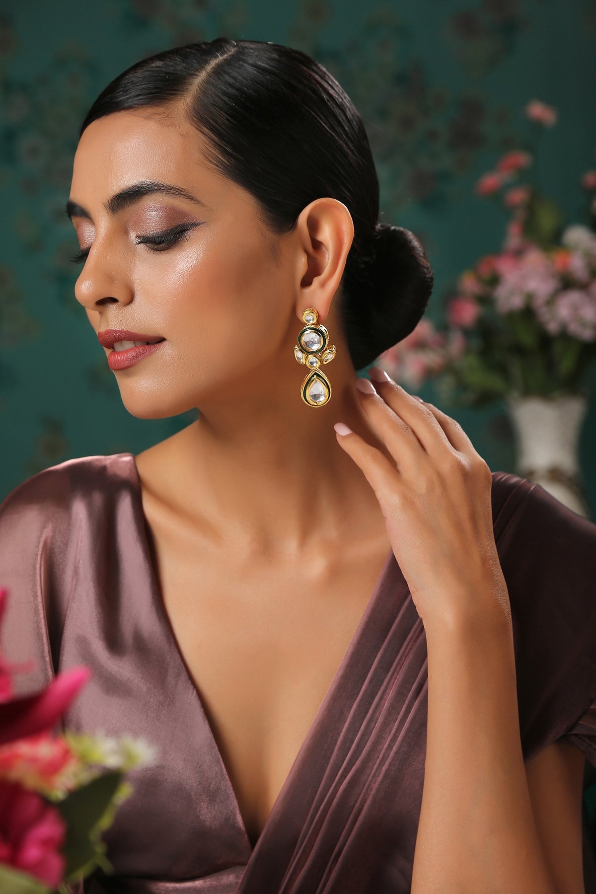 Kundan Danglers And Drops 