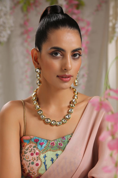 Kundan Necklace Jewellery Set 