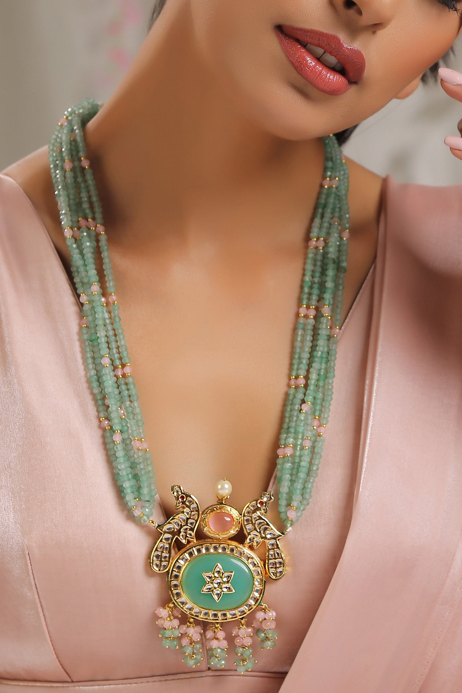 Kundan Long Necklace 