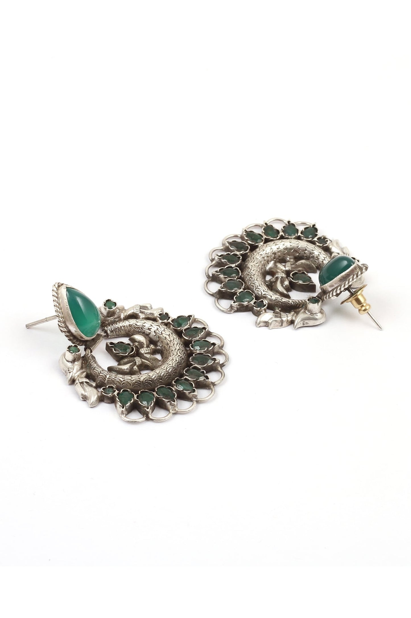 Stone Studded Chandbalis 