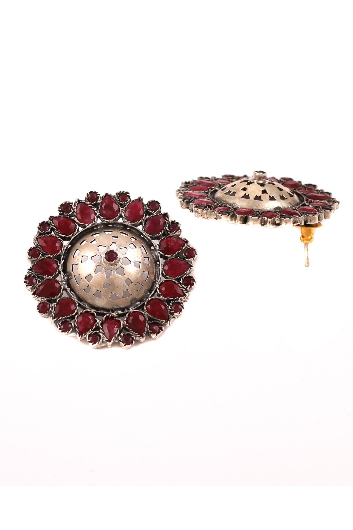 Stone Stud Earrings 